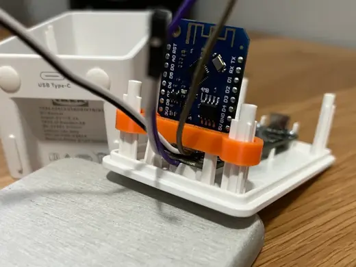 IKEA VINDRIKTNING ESP8266 Mounting Bracket