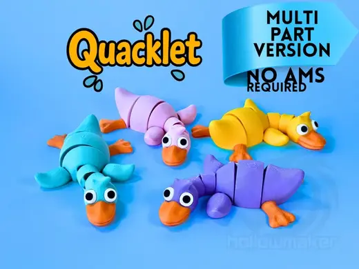 Multi-Part Quacklet - Cute Duck (No AMS required)