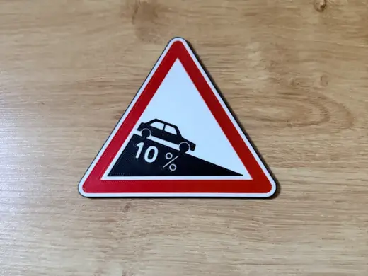 Panneau de signalisation de danger A16