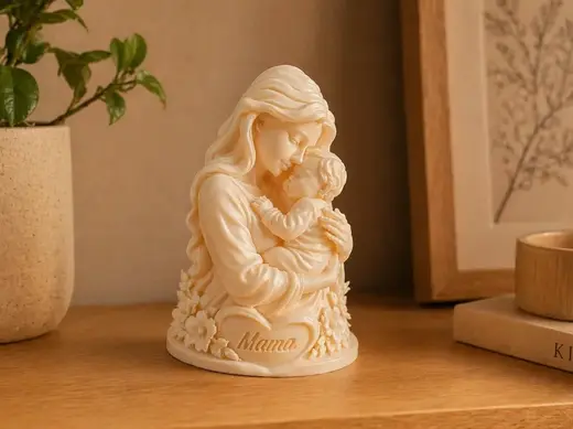 Mother and Baby Figure