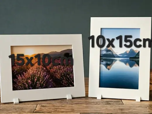 Photo Frame Horizontal/Vertical Picture 10x15