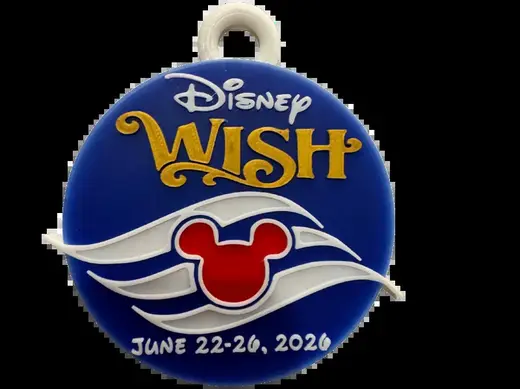 Disney Wish Magnetic Ornament