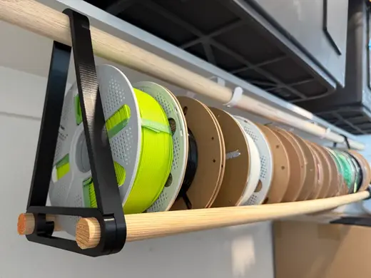 Filament Hanger | Spool Storage Rack for Closet