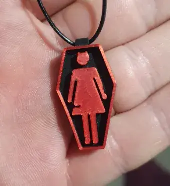 Murderdolls Logo Pendant