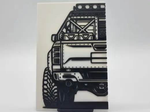 2D Wall Art Dodge Ram Apokalypse edition