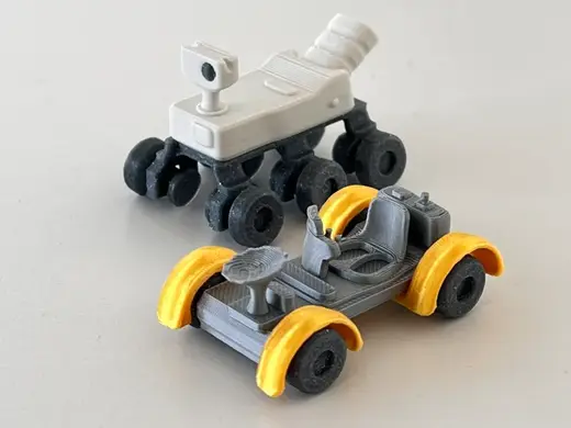 Mars & Lunar Rover for Little Astronauts