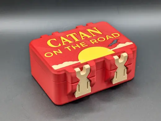 Catan On The Road Card Box - SnapLock
