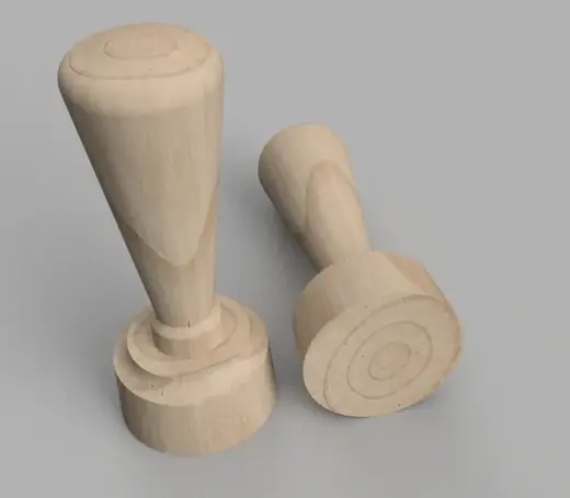 Stempel Dummy 34mm um eigene Stempel herzustellen