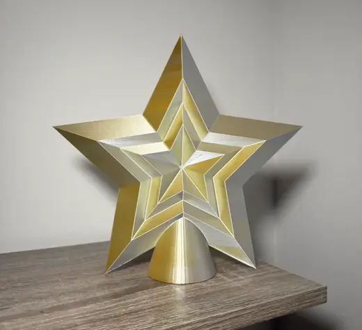 Christmas Star Tree Topper