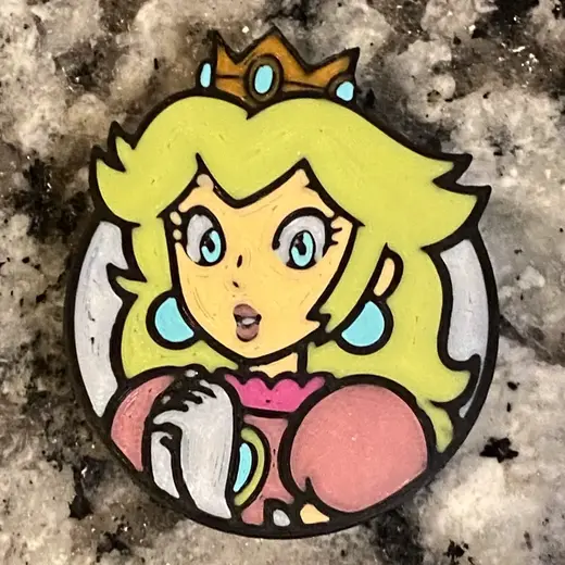 Crocs Charm - Princess Peach