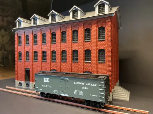 Norwich Factory Warehouse, HO Scale