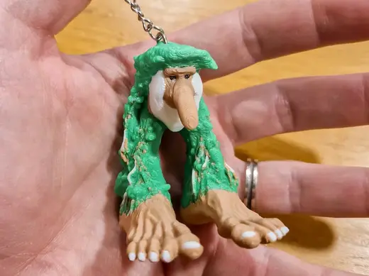 Prr Prr Patapim keychain Brainrot