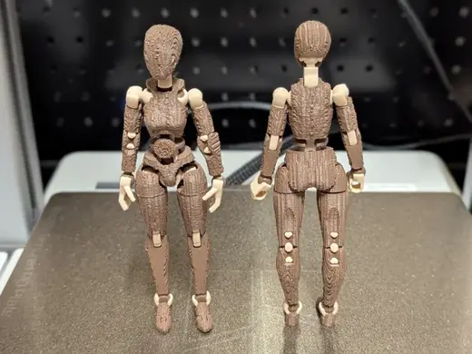 Wooden Dummy Carbon 13 Female 110% scale