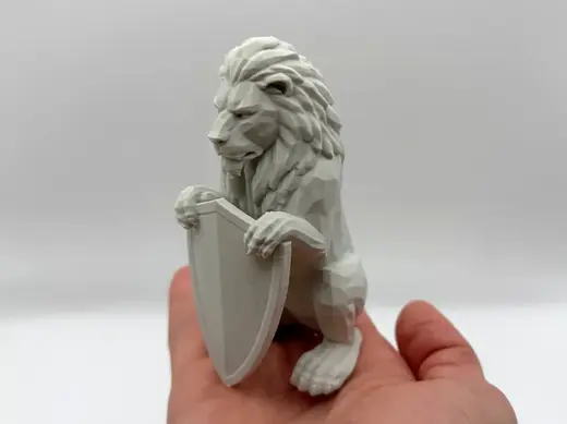 Lion Shield Guardian