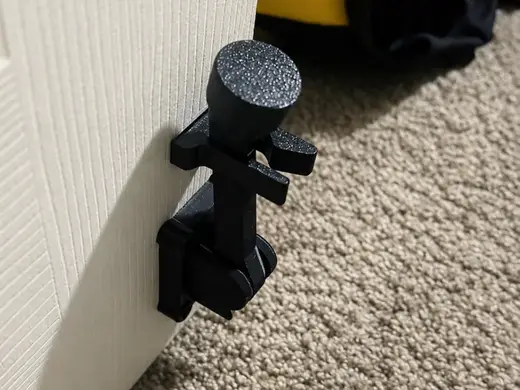 Clip Holder Add-On for Flip Down Door Stopper