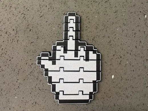 middle finger