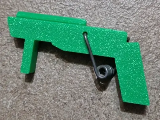 piccola pistola lancia stuzzicadenti