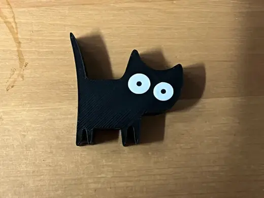 Funny Cat Stanley Straw Topper