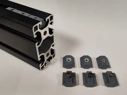 4040 T-Slot Nut Inserts V2 | Extended (M3/M4/M5)