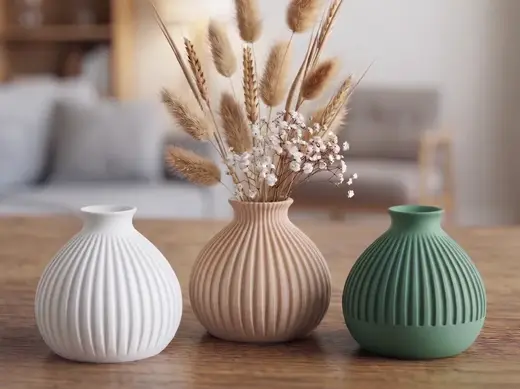 Japandi Vase Trio