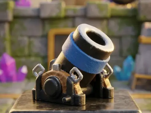 cannon mortero de clash royale