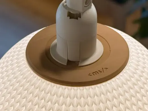 Cordset Holder E14 For Pendant Lamps by <ms/>