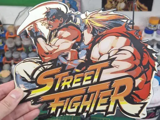 Street Fighter Hueforge - Ryu Vs Ken