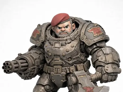 General Vossous of Warhound Faction
