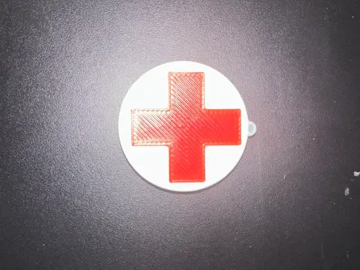 NFC Anhänger im DRK Design