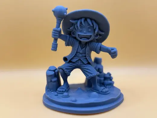 Mini diorama Luffy (one piece)