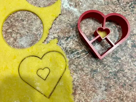 Linzer cutters - Linecké cukroví