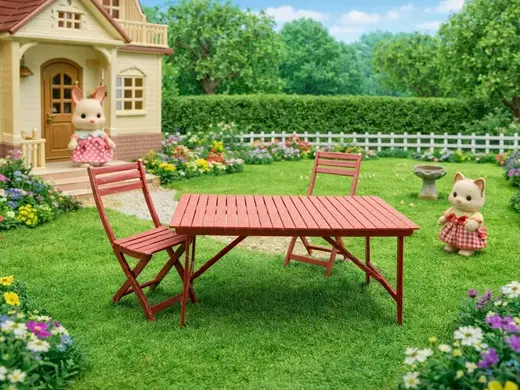 Tavolo da Giardino Miniatura Sylvanian Families