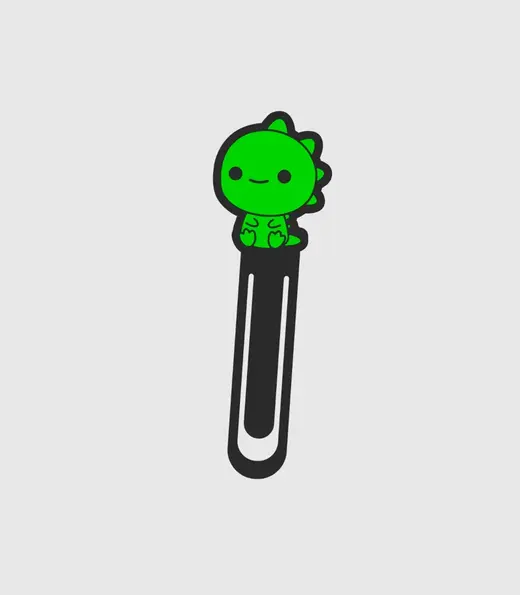 BookMark Dinosaur Kawaii