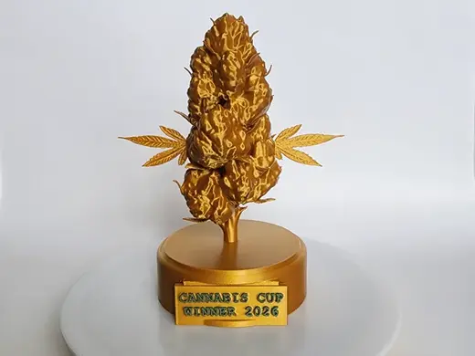 420 cannabis cup trophy