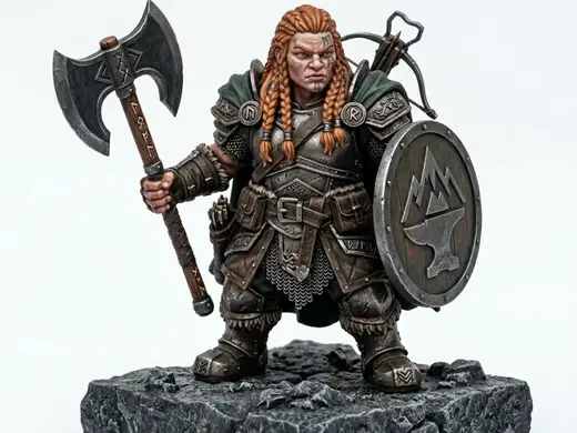 Toxicc - Female Dwarf Warrior