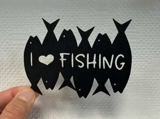 Decor I love fishing