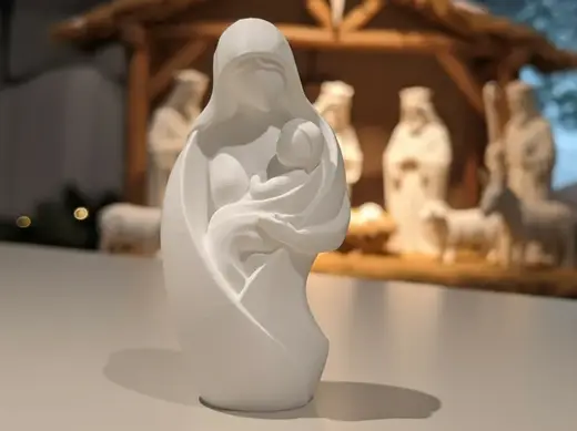 Mother Mary And Baby Jesus