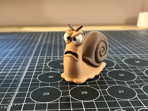Emotional Stephan the Snail - anger