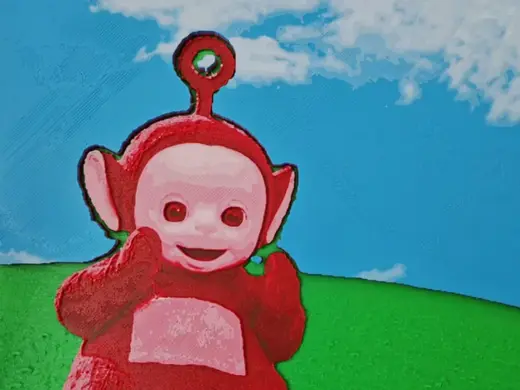 Po Teletubbies Hueforge style