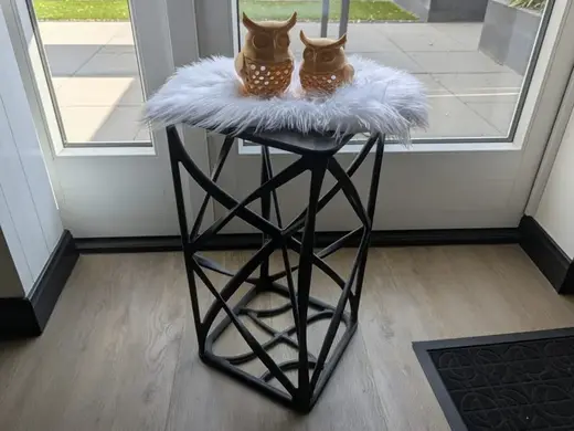 Twisty Organic Side Table (63cm high!)