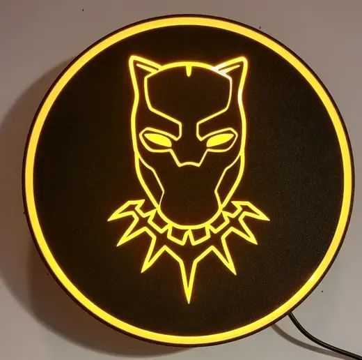 Black Panther LED Lightbox