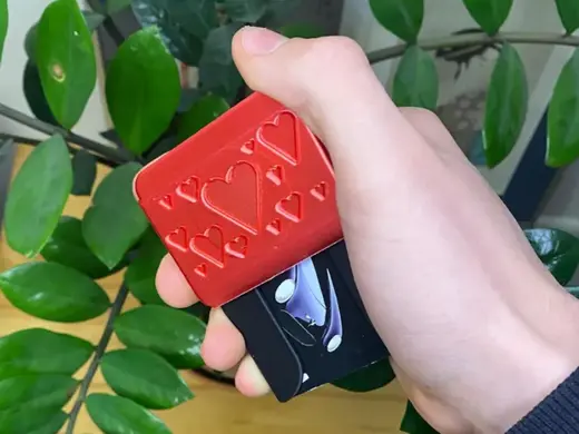 Valentines day AirTag Holder for Slim wallet