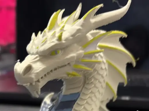 Dragon bust - high detail