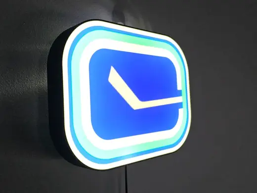 Canucks Alt 2019 Logo LED Lightbox