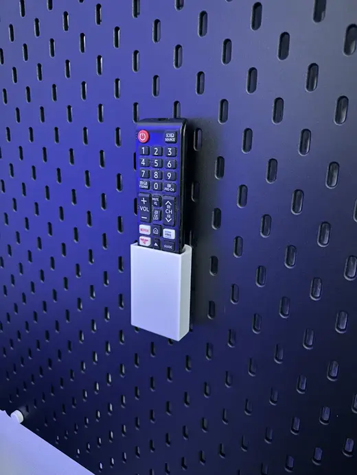 Samsung tv remote holder for skadis