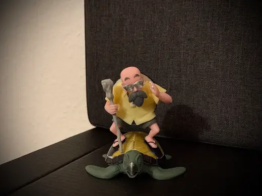 Master Roshi on Turtle - Multicolor - NO AMS