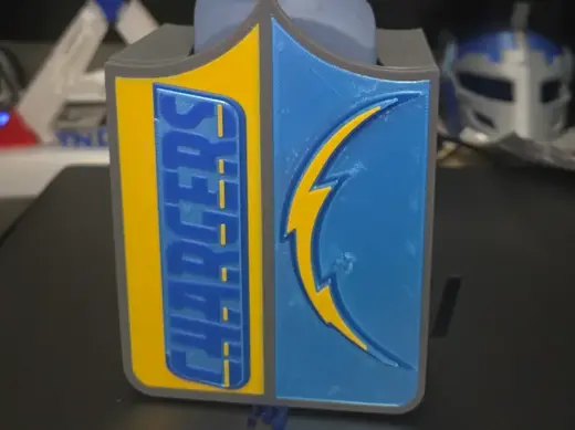 Los Angeles Chargers bath & body works soap holder