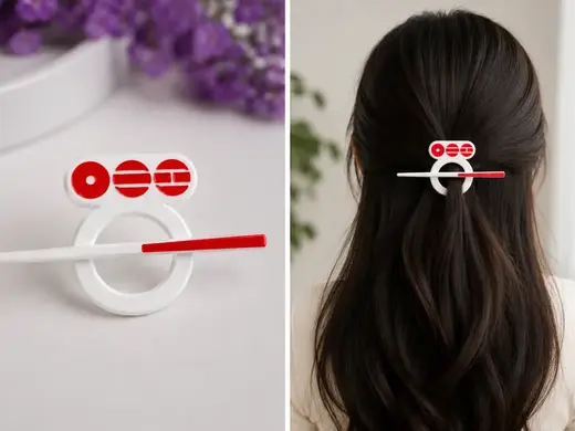 BTS Hair Clip / Hair Pin – Inspired Accessory