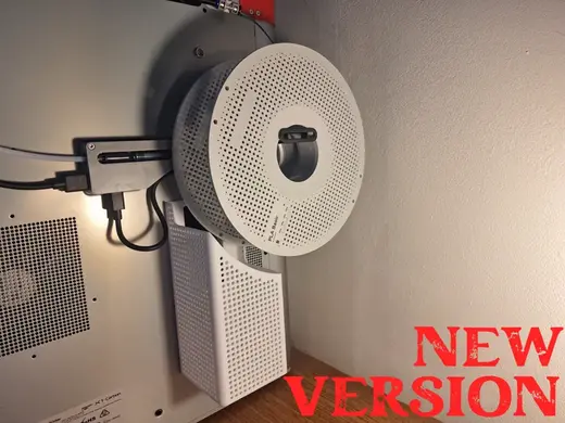 Poop bucket for X1/P1 with spool. No screws/magnet