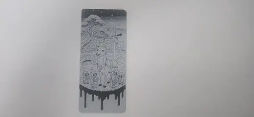 Reindeer Cute Monsters Fuji Bookmark
